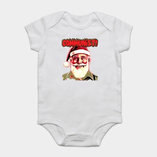 Commie Santa Baby Bodysuit